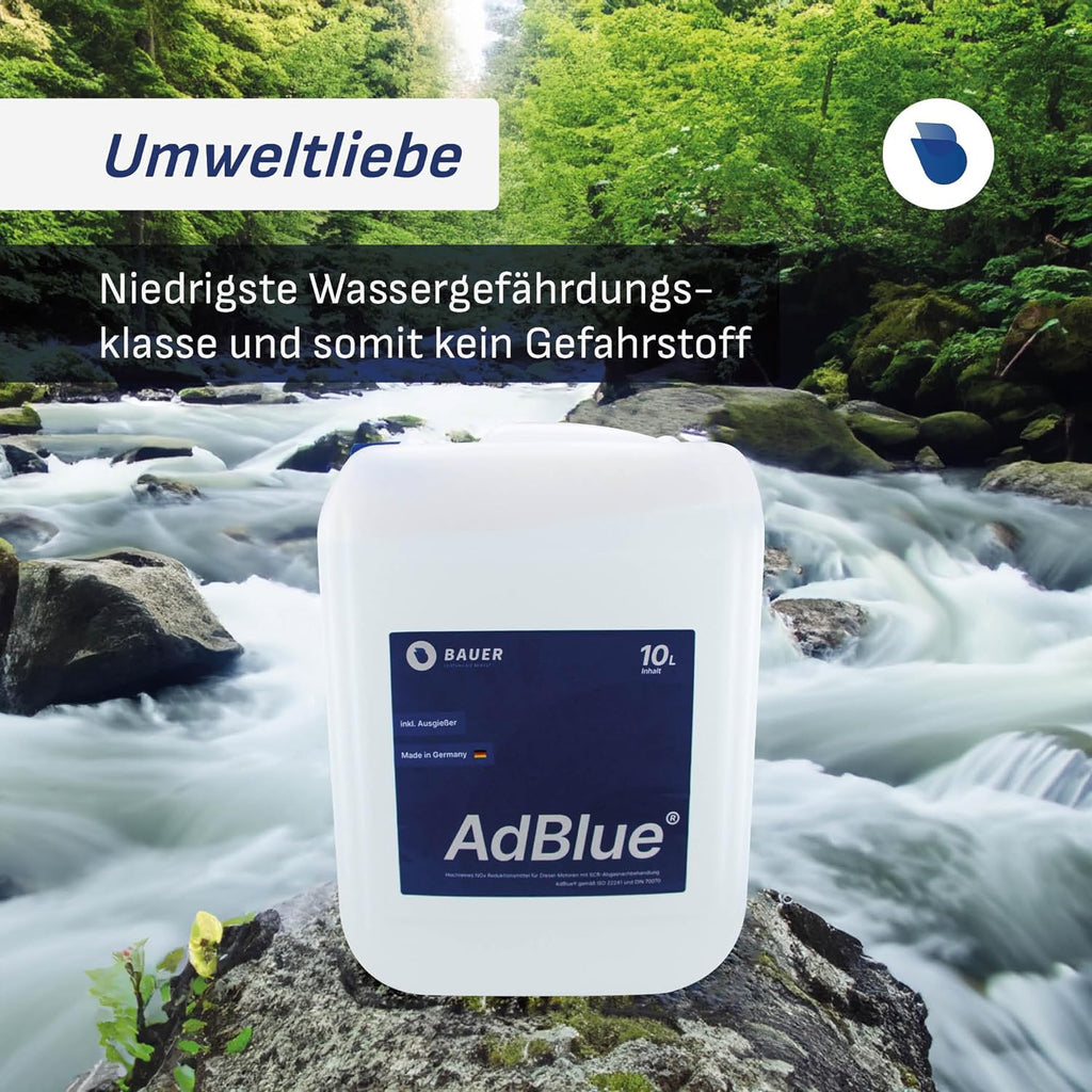 AdBlue® - Bidon avec bec flexible - Solution d'urée premium selon ISO 22241 