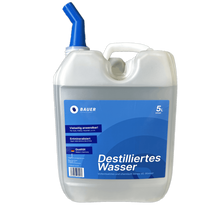 Load image into Gallery viewer, Bauer Blue - Distilled / Demineralized Water - Canister - Demineralized according to VDE 0510 &amp; DIN57510
