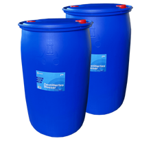 Lade das Bild in den Galerie-Viewer, Bauer Blue - Destilliertes / Demineralisiertes Wasser - 210L Kunststoff-Fass - Demineralisiert nach VDE 0510 &amp; DIN57510
