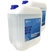 Load image into Gallery viewer, Bauer Blue - Distilled / Demineralized Water - Canister - Demineralized according to VDE 0510 &amp; DIN57510
