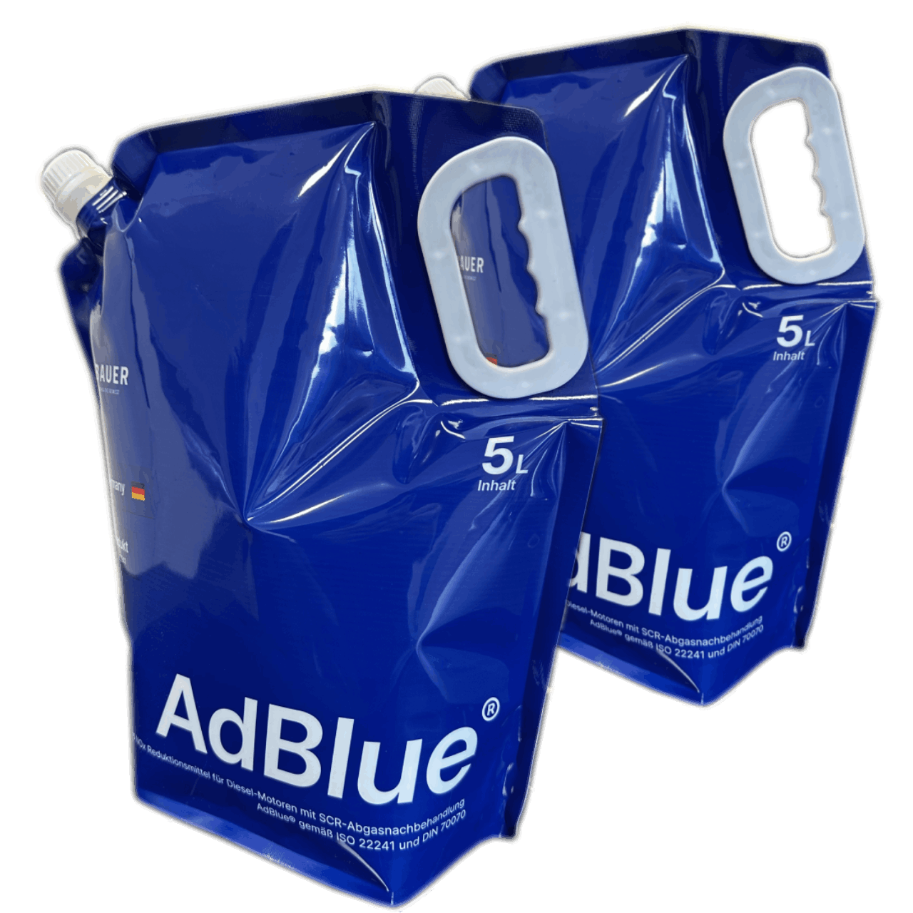 AdBlue® - Sachet stand-up avec bec verseur flexible - Solution d'urée selon ISO 22241 