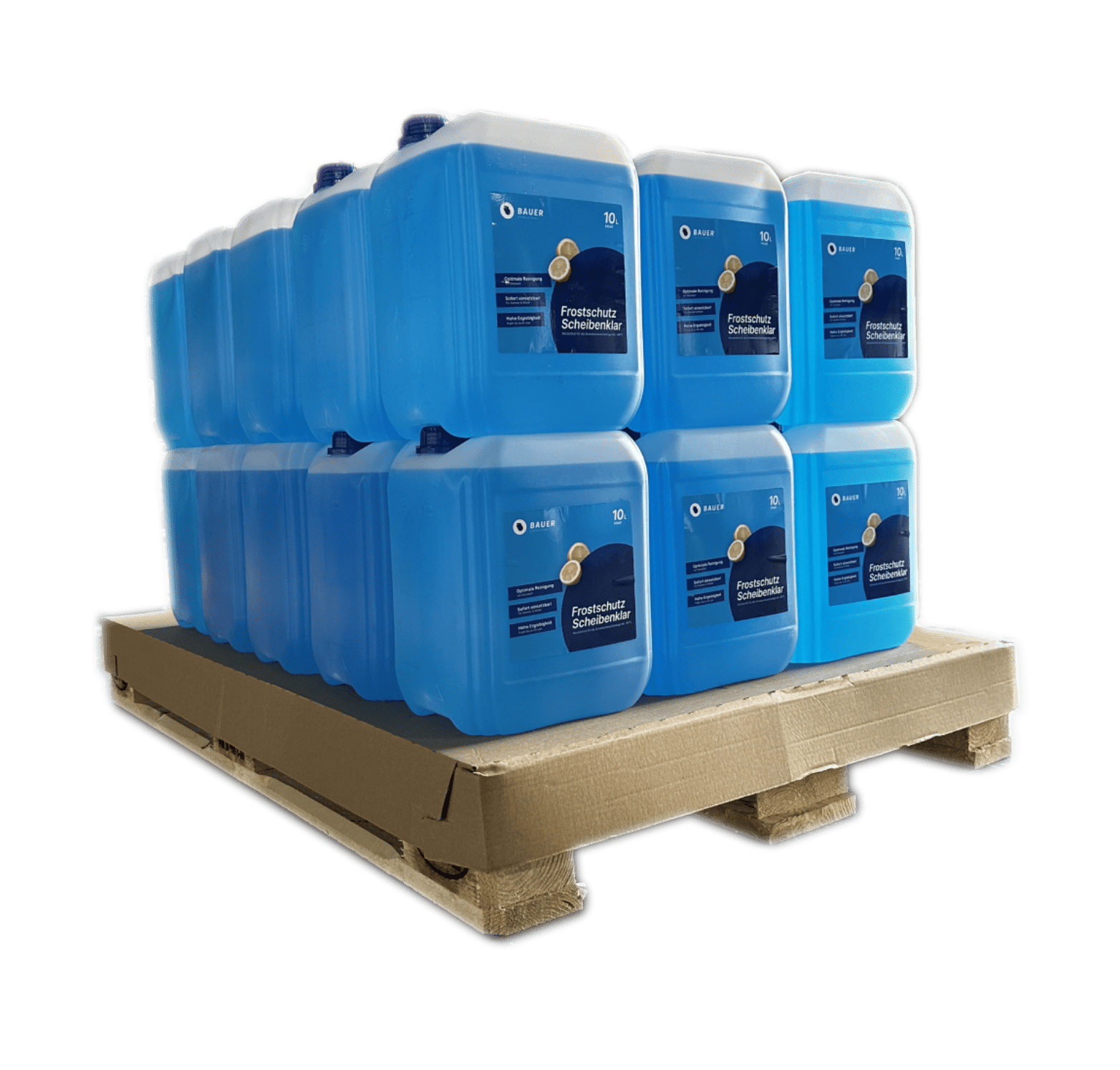 Windscreen Pallets Bauer Blue windscreen antifreeze - pallet goods – Bauer Blue - Der ...