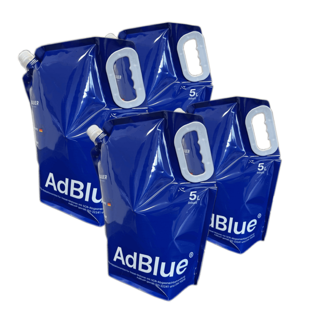 AdBlue® - Sachet stand-up avec bec verseur flexible - Solution d'urée selon ISO 22241 