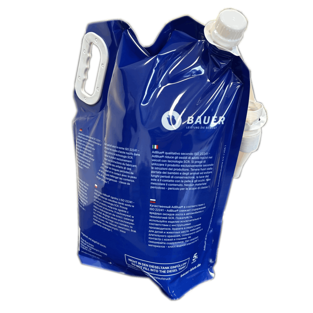 AdBlue® - Sachet stand-up avec bec verseur flexible - Solution d'urée selon ISO 22241 
