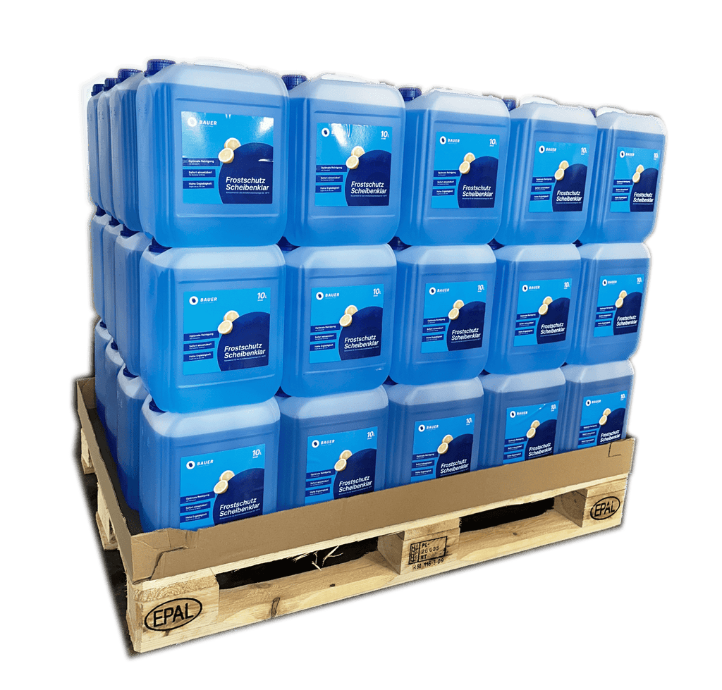 Antigel pour pare-brise Bauer Blue - marchandises sur palettes 