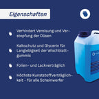 Antigel pare-brise Bauer Blue - Bidon de 5 L avec bec verseur 