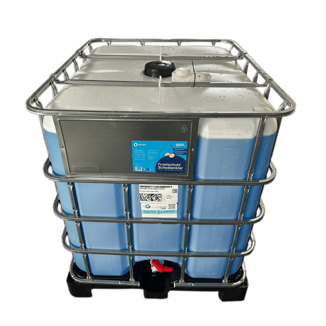 Antigel pare-brise Bauer Blue - Conteneur IBC 1 000 L - Sans consigne 