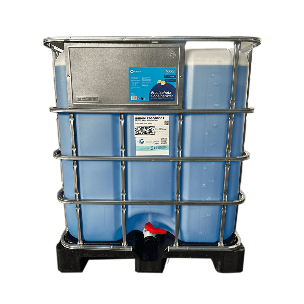 Antigel pare-brise Bauer Blue - Conteneur IBC 1 000 L - Sans consigne 