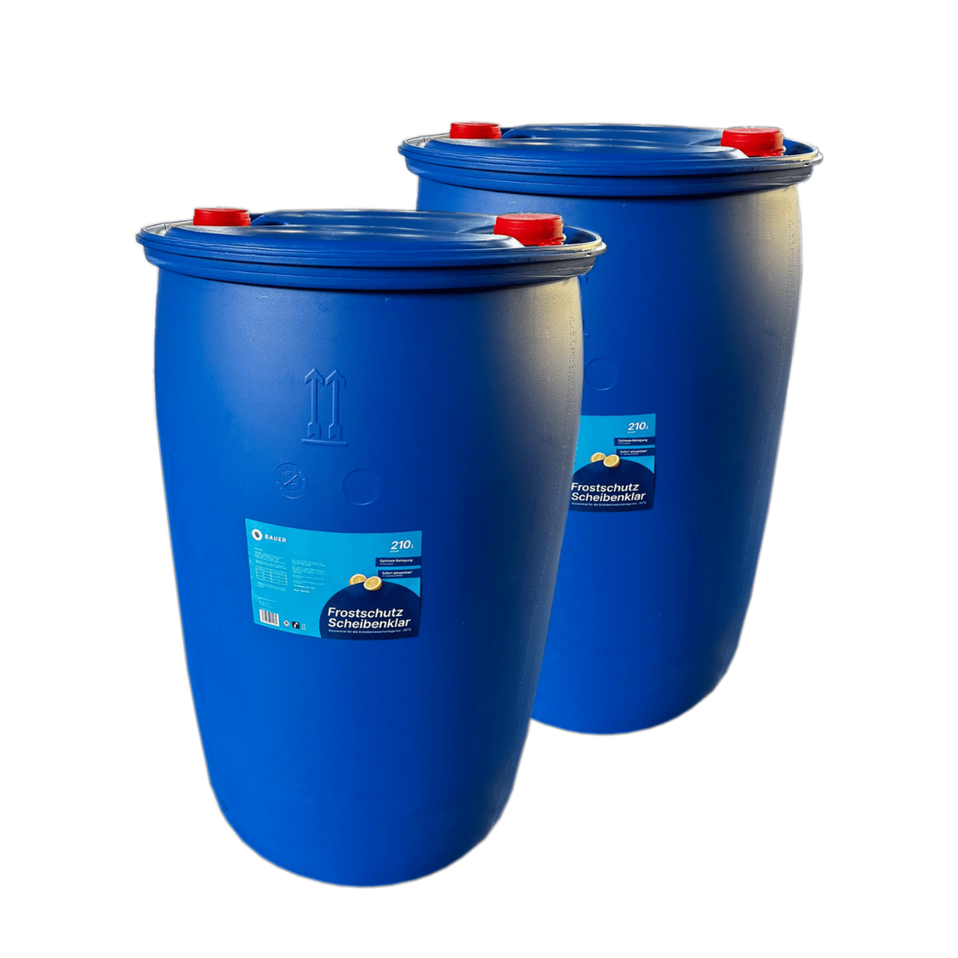 Antigel pare-brise bleu Bauer - Fût plastique de 210 L 