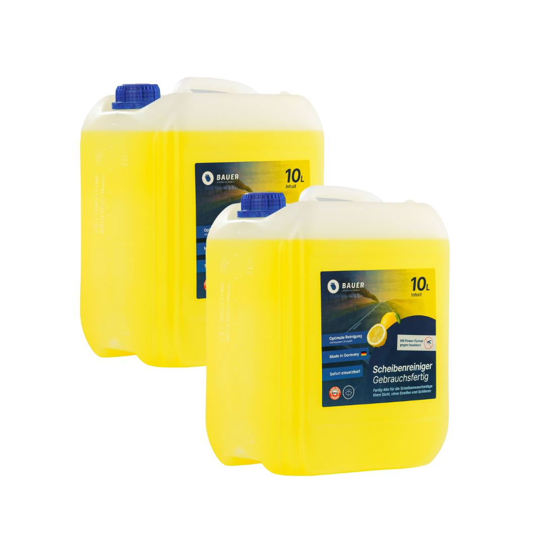 Scheibenreiniger Sommer - Gebrauchsfertig mit frischem Citrusdurf