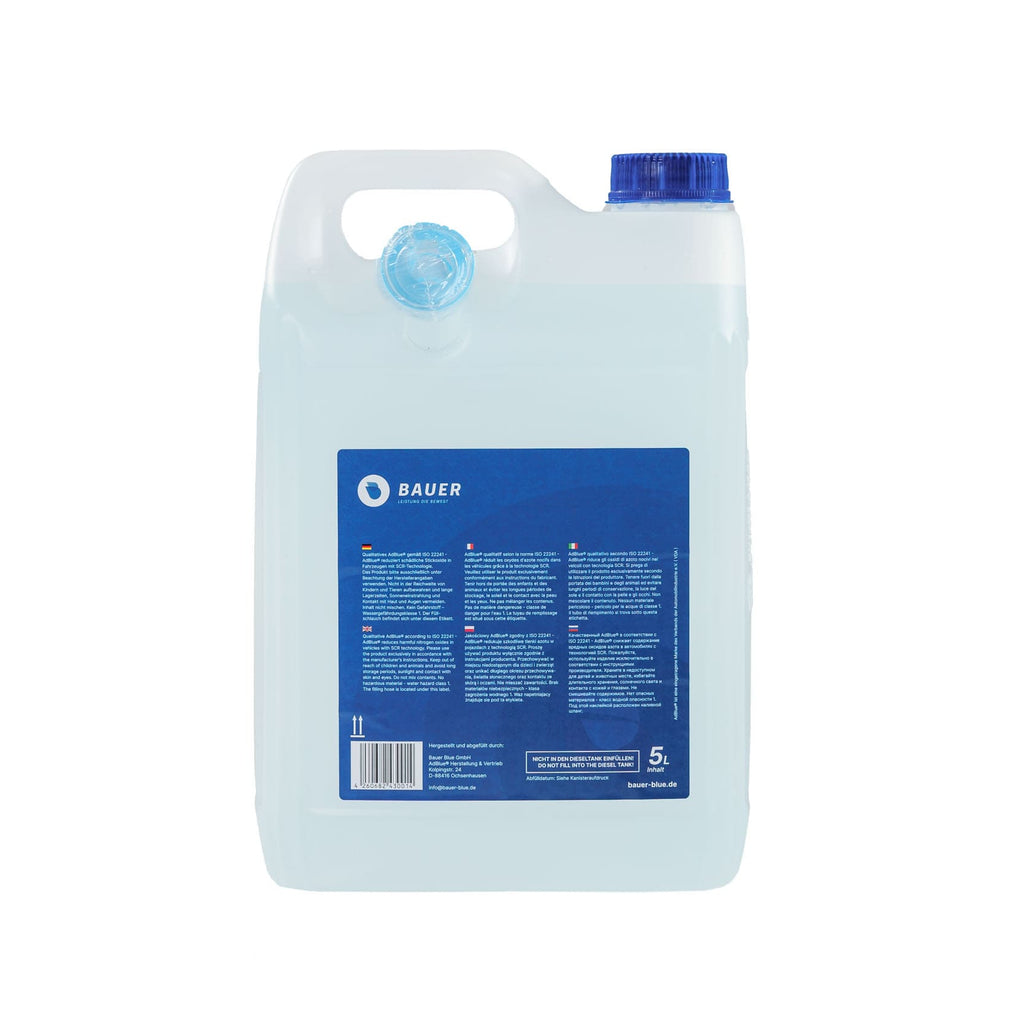 AdBlue® - Bidon avec bec flexible - Solution d'urée premium selon ISO 22241 