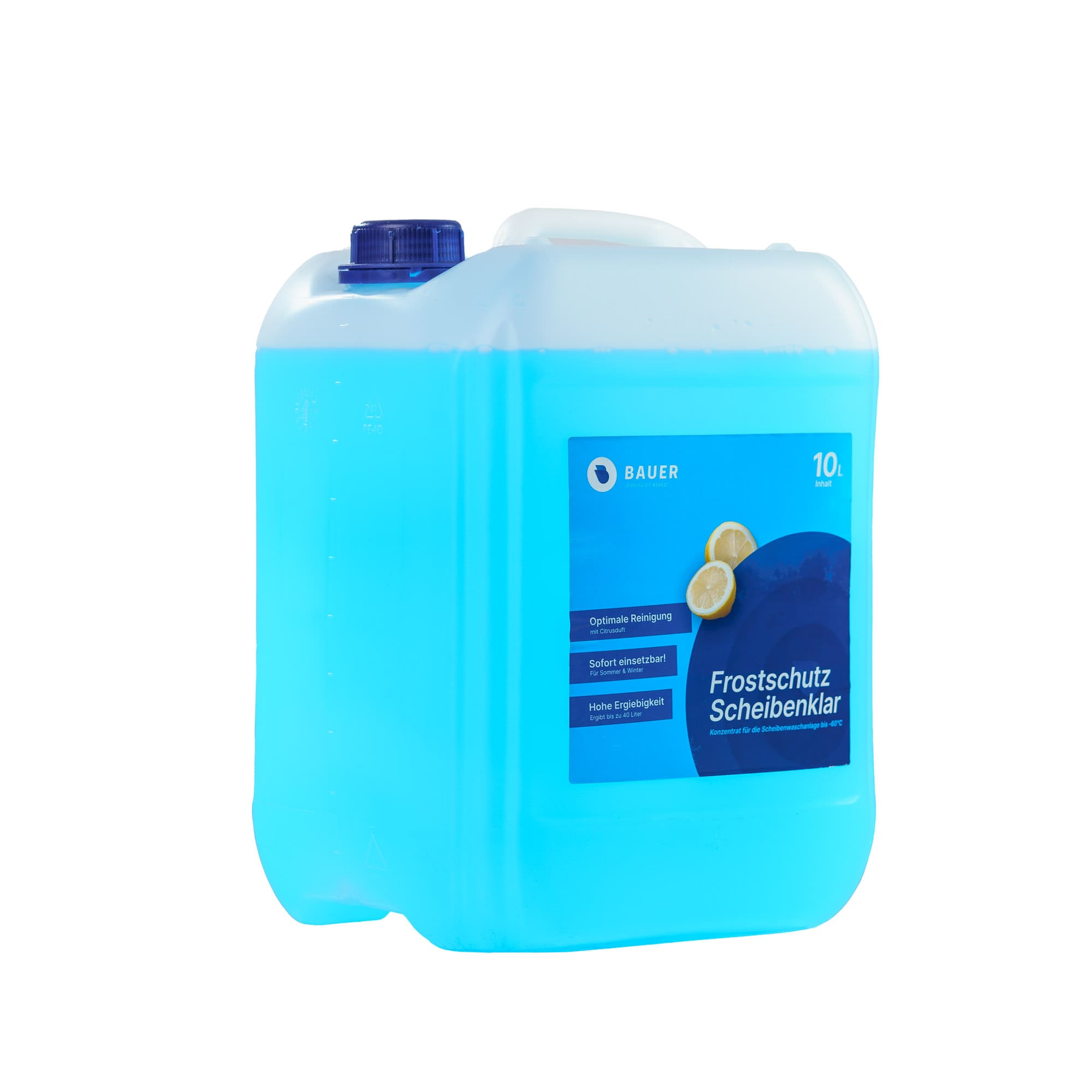 Antigel pare-brise Bauer Blue - Bidon de 5 L avec bec verseur 