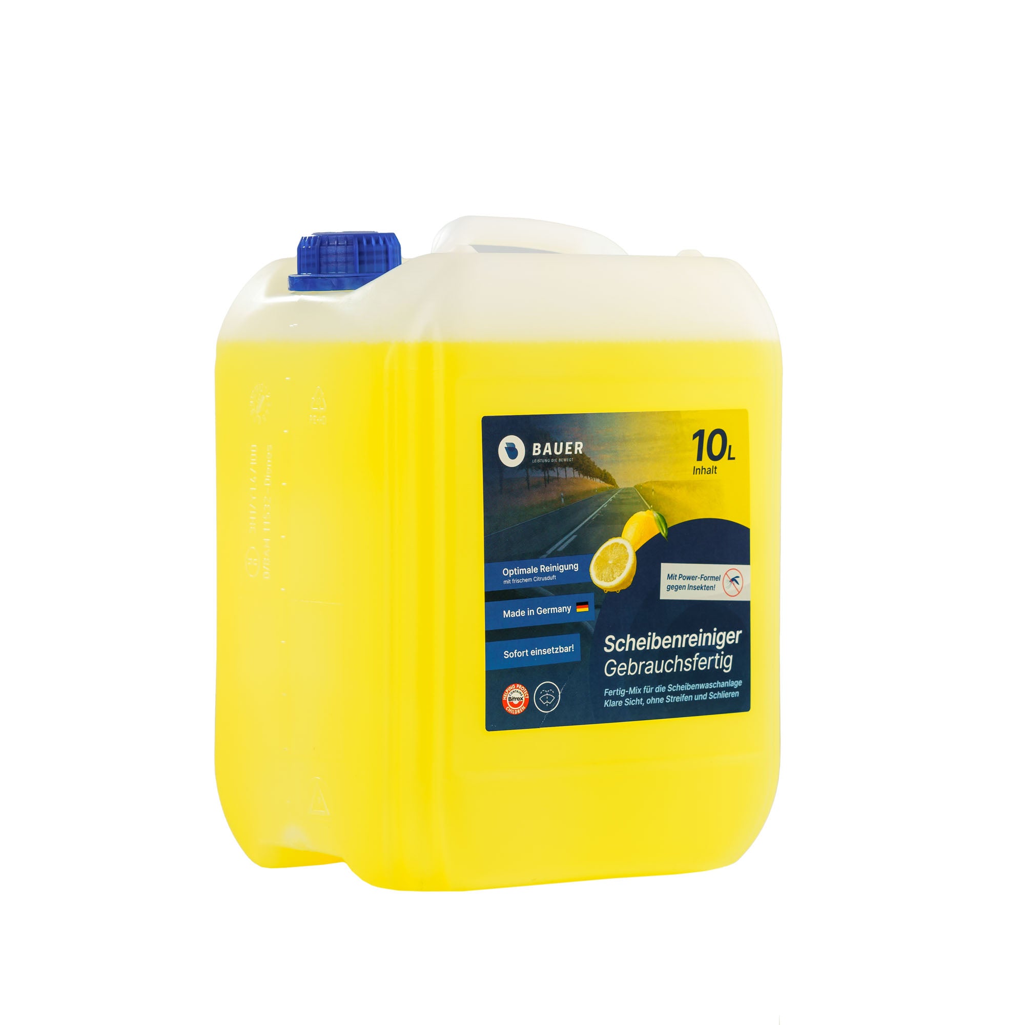 Scheibenreiniger Sommer - Gebrauchsfertig mit frischem Citrusdurf
