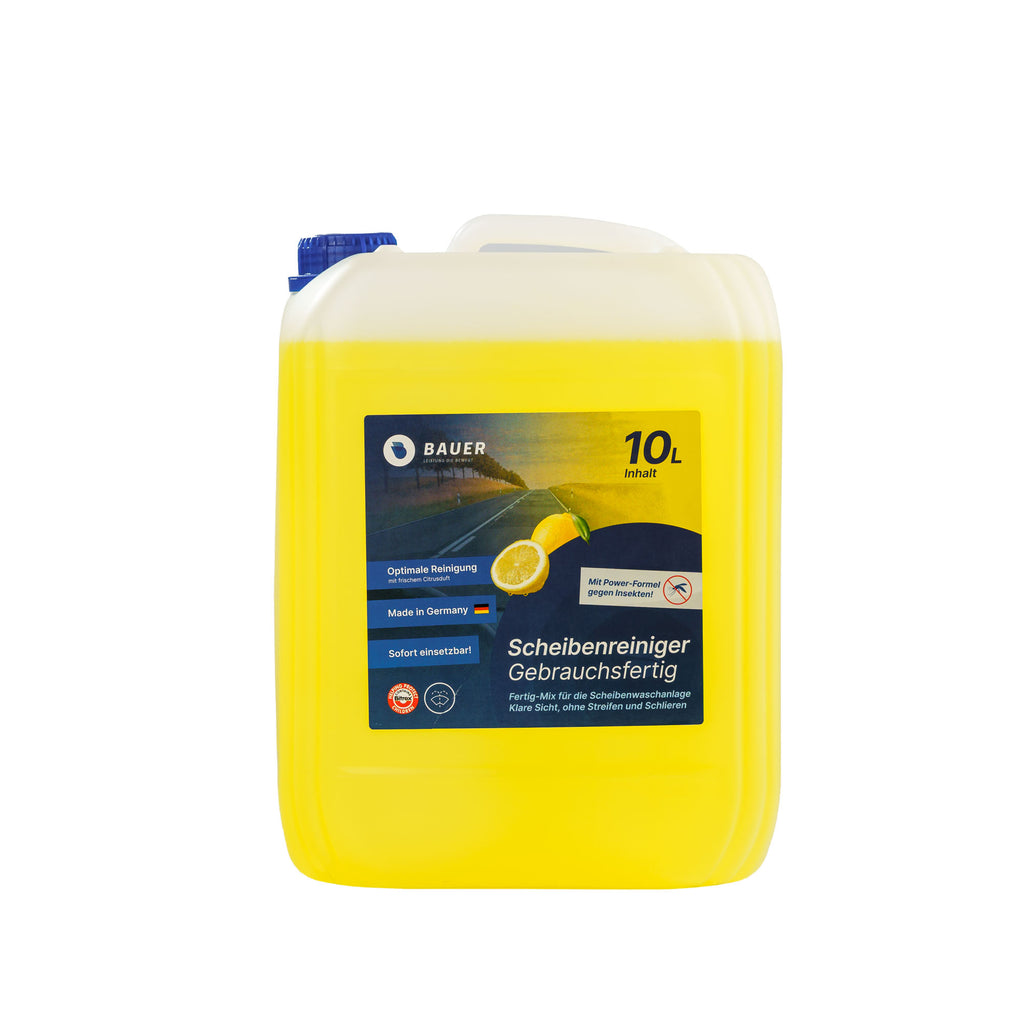 Scheibenreiniger Sommer - Gebrauchsfertig mit frischem Citrusdurf