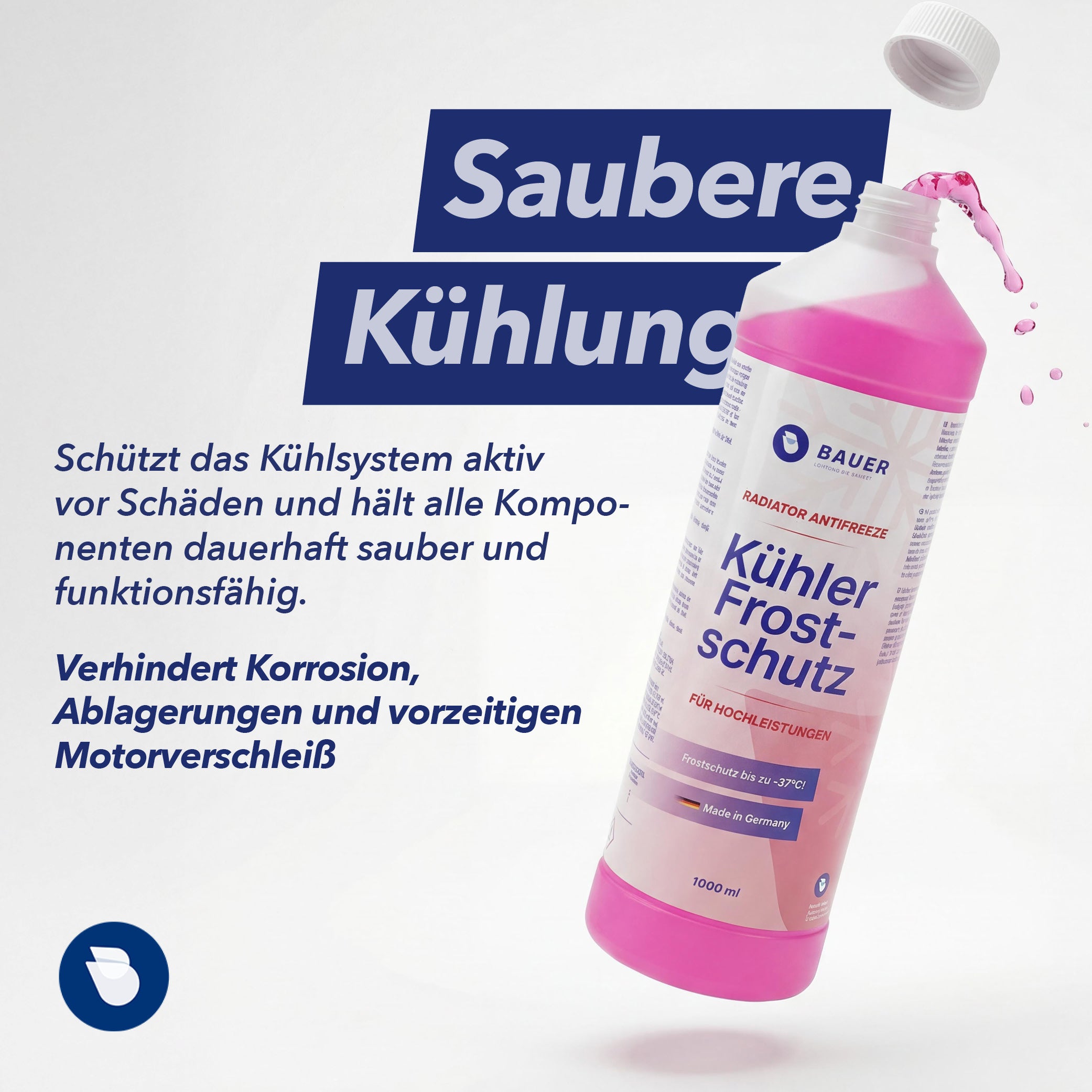 Kühlerfrostschutz bis -35° - Rot G12