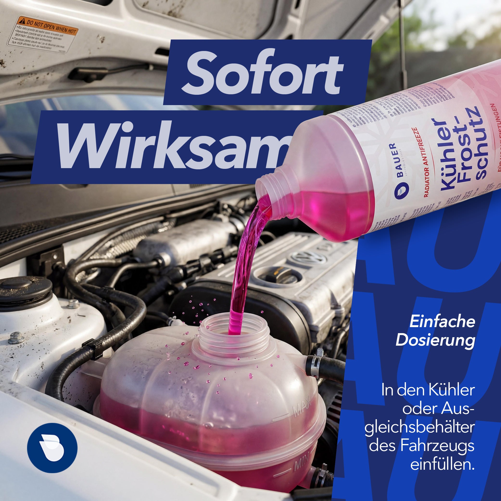 Kühlerfrostschutz bis -35° - Rot G12