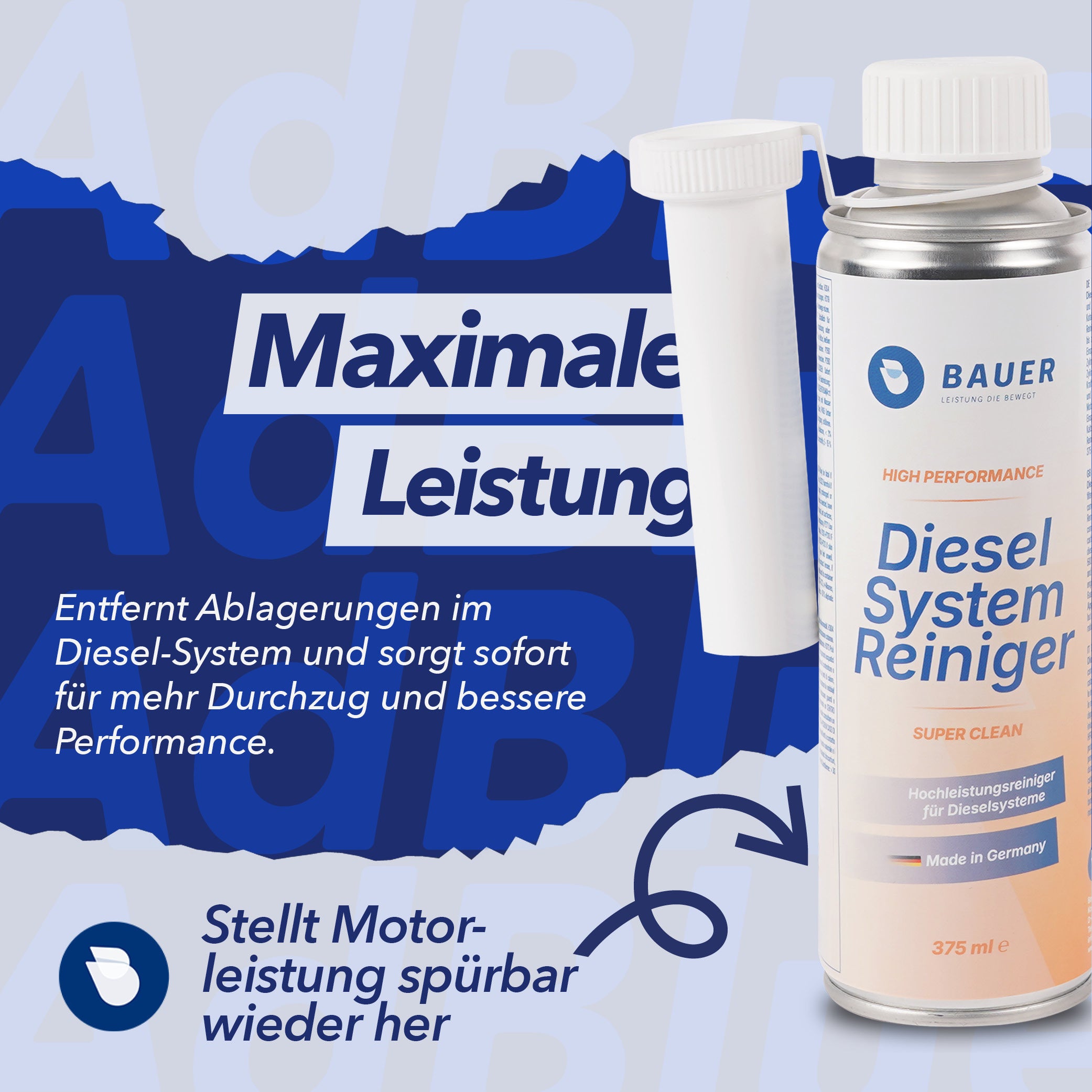 Diesel System Reiniger für Dieselmotoren - Reinigung Dieselpartikelfilter DPF Einspritzdüsen Injektoren
